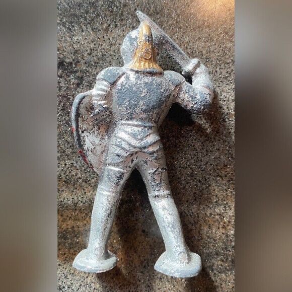 Lot 7 Robin Hood Friar Tuck Knights Cast Lead Figures Manoil Rare 1940/50 - Picture 9 of 16